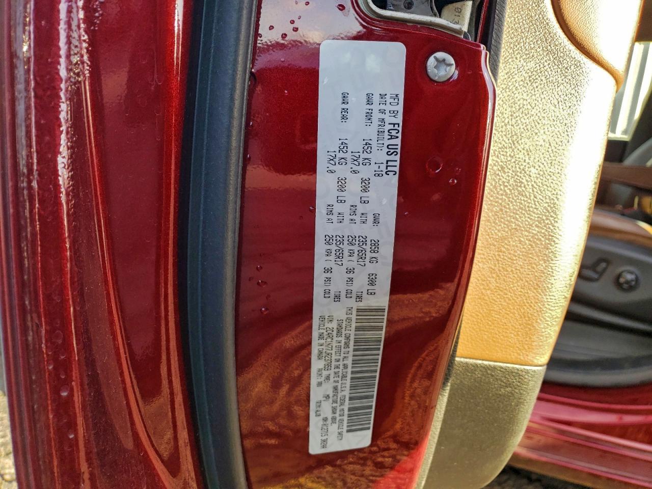 2018 Chrysler Pacifica Hybrid Limited