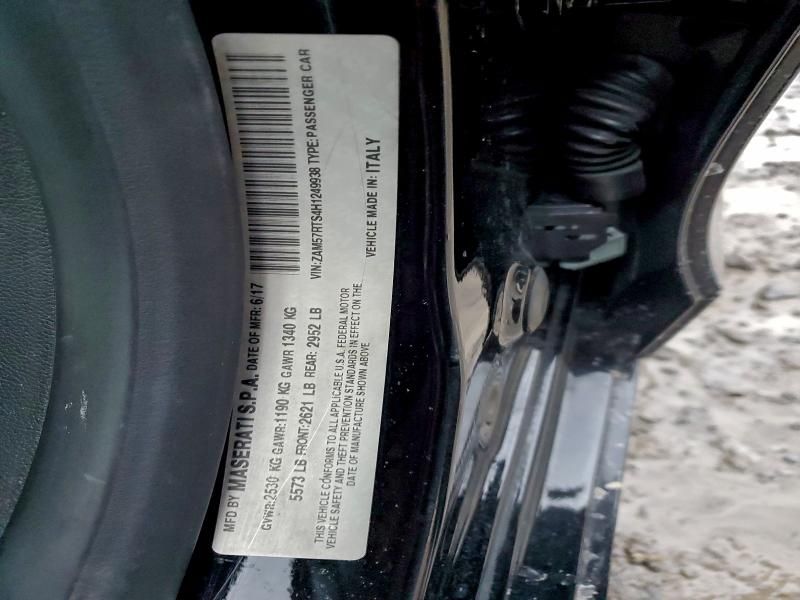 2017 Maserati Ghibli s