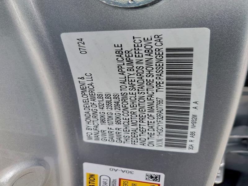 2024 Honda Accord ex