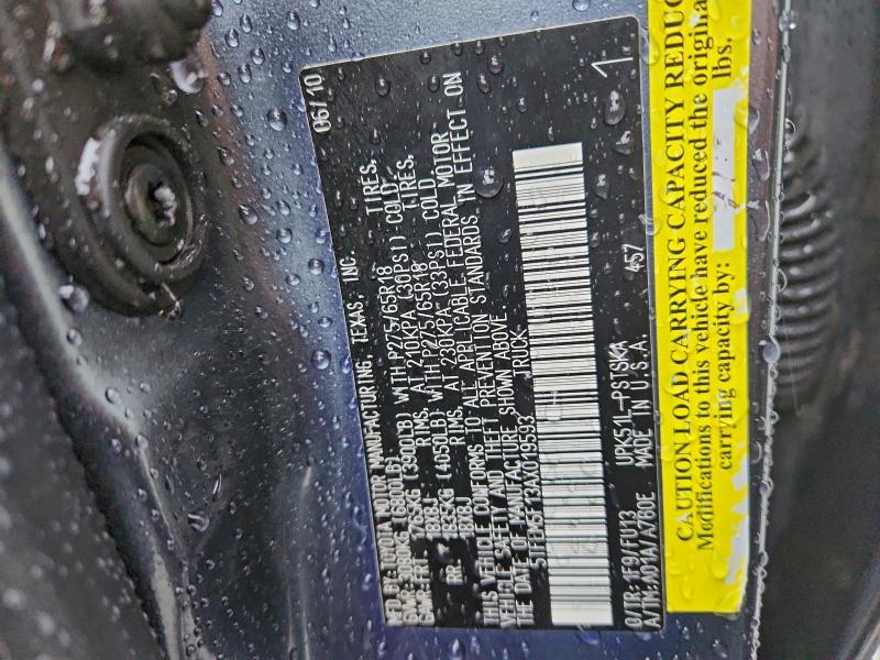 2010 Toyota Tundra Crewmax SR5