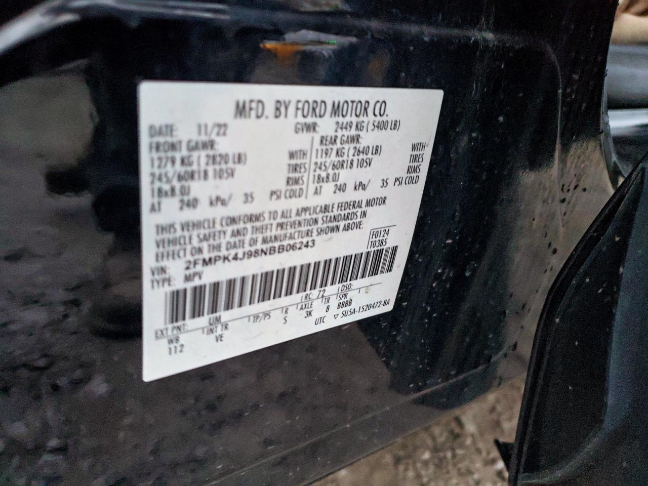 2022 Ford Edge sel