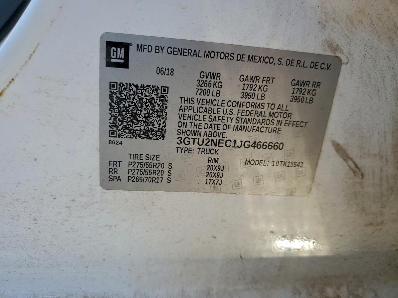 2018 GMC Sierra K1500 SLT