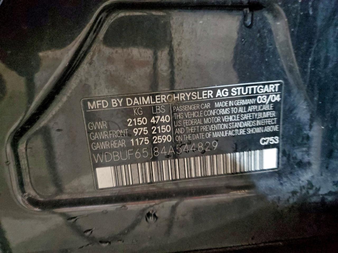 2004 Mercedes-Benz E 320