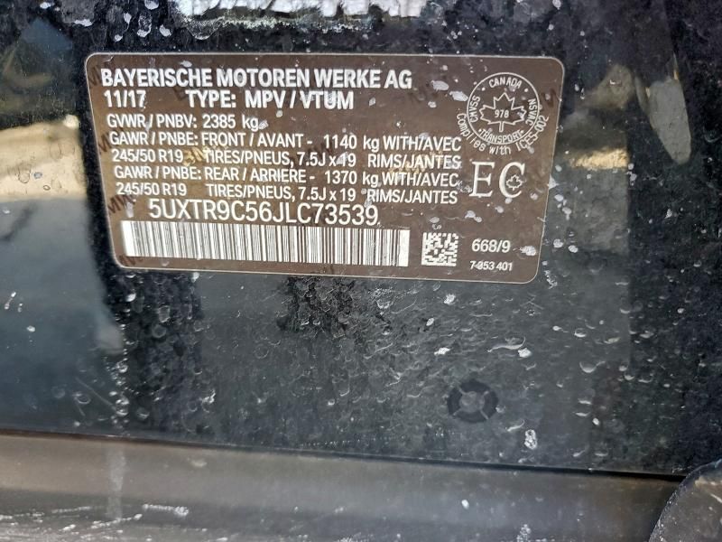 2018 BMW X3 Xdrive30i