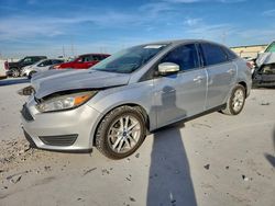 Salvage cars for sale from Copart Haslet, TX: 2017 Ford Focus se