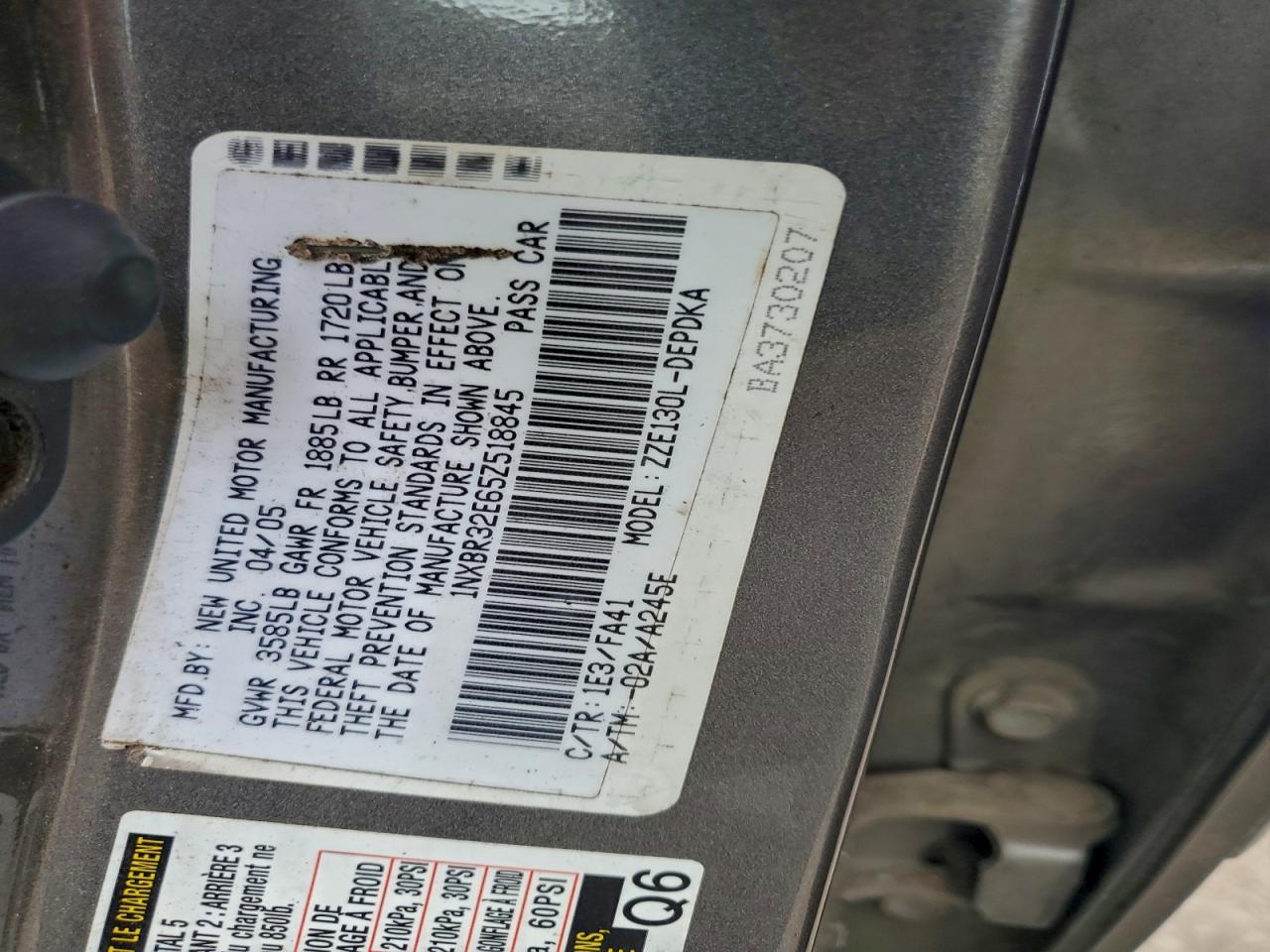 2005 Toyota Corolla ce