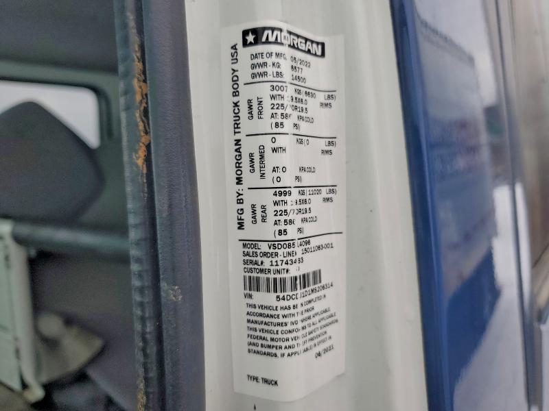 2021 Chevrolet 4500 BOX Truck