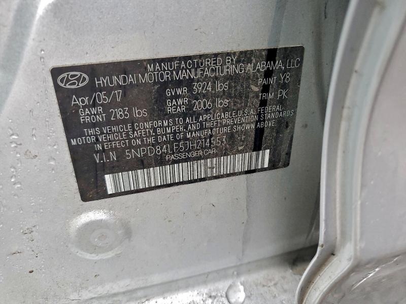 2018 Hyundai Elantra sel