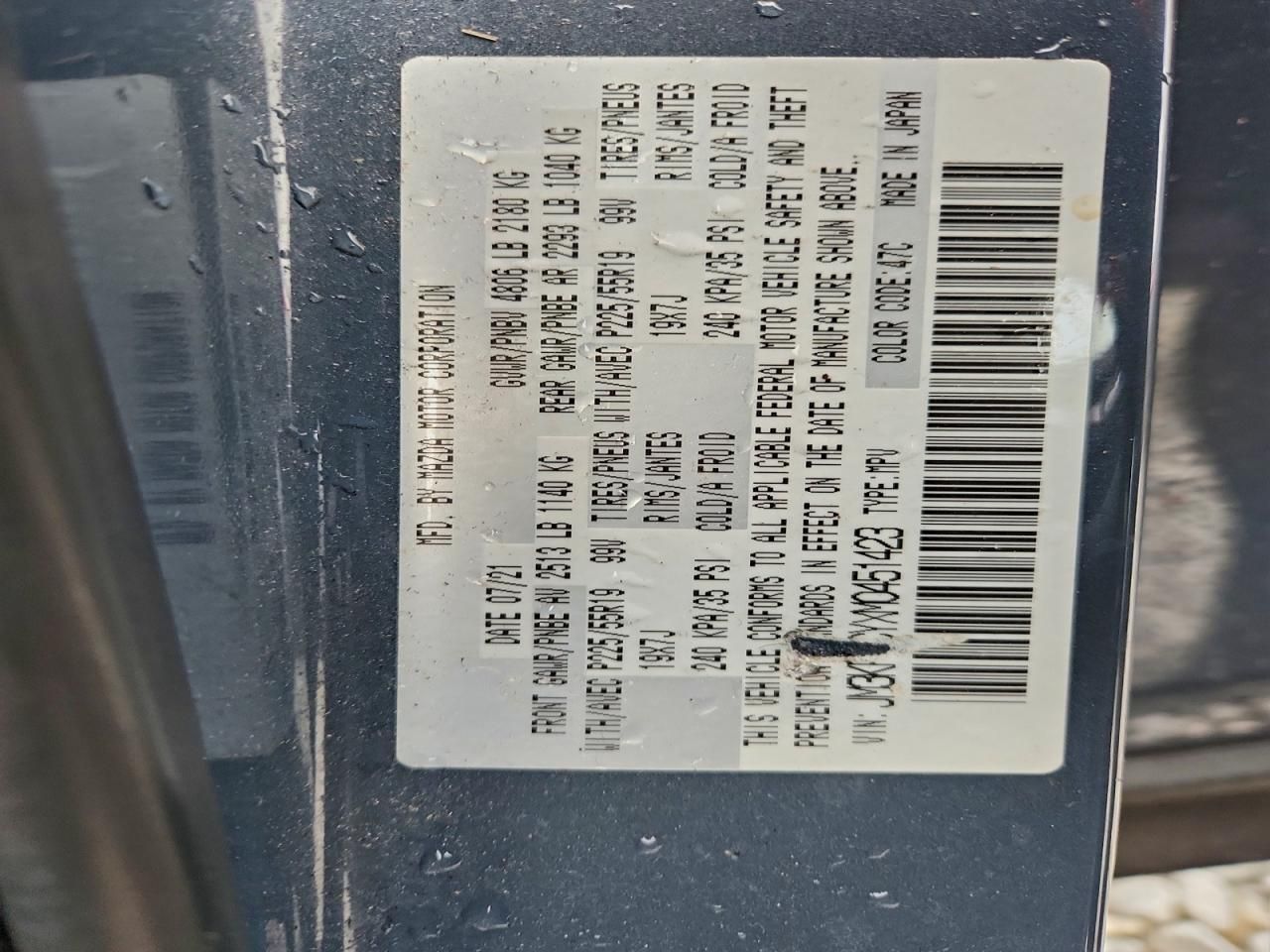 2021 Mazda Cx-5 Carbon Edition