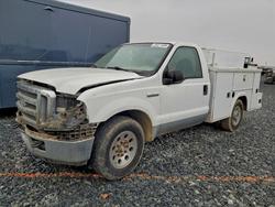 Salvage trucks for sale at Fresno, CA auction: 2005 Ford F250 Utility / Service Truck