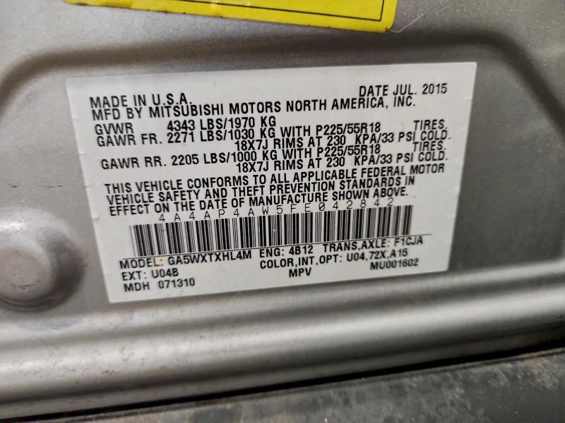 2015 Mitsubishi Outlander Sport se