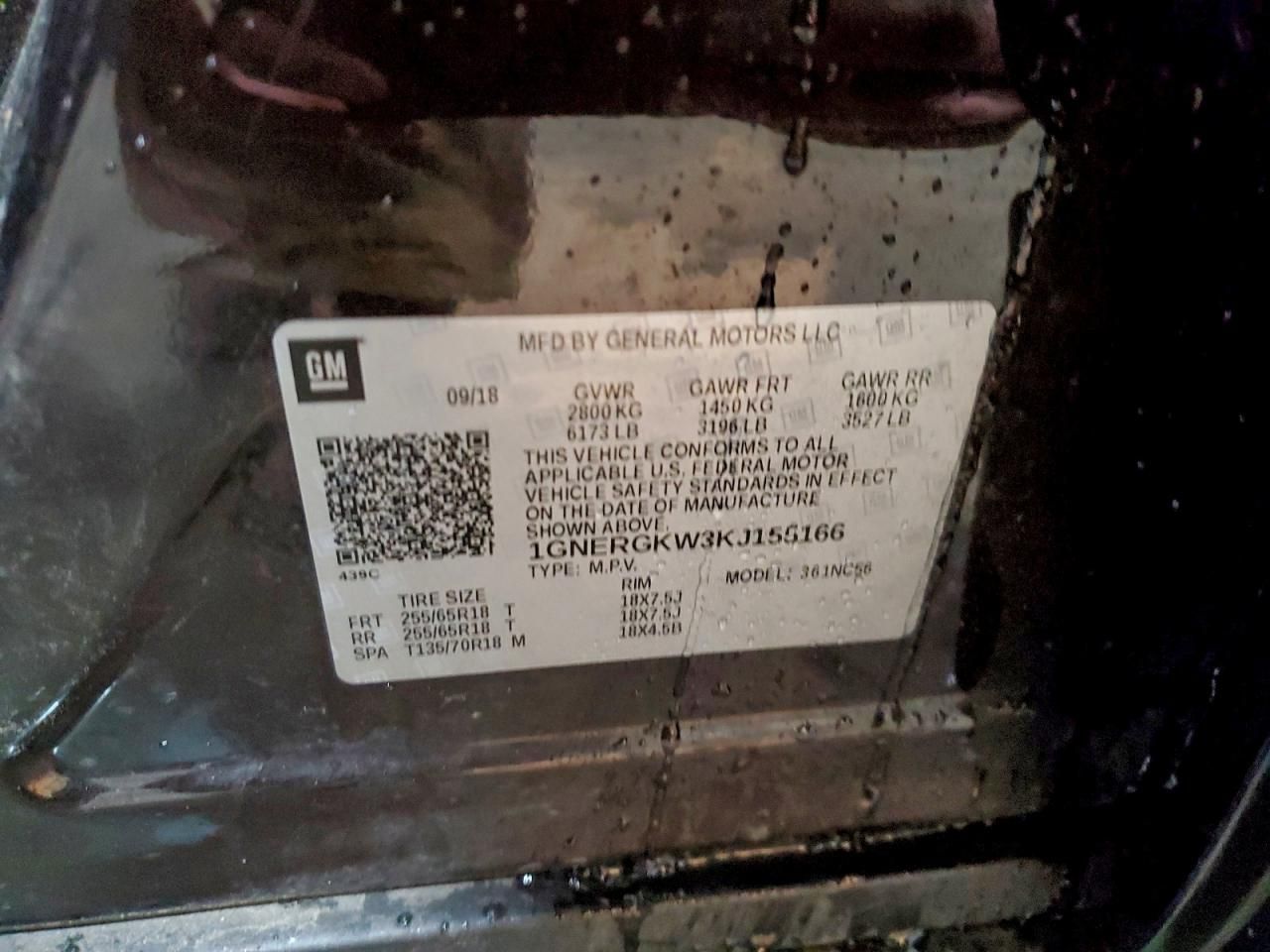 2019 Chevrolet Traverse lt