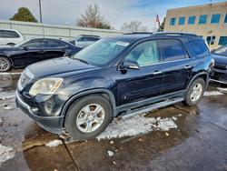 GMC salvage cars for sale: 2009 GMC Acadia SLT-1