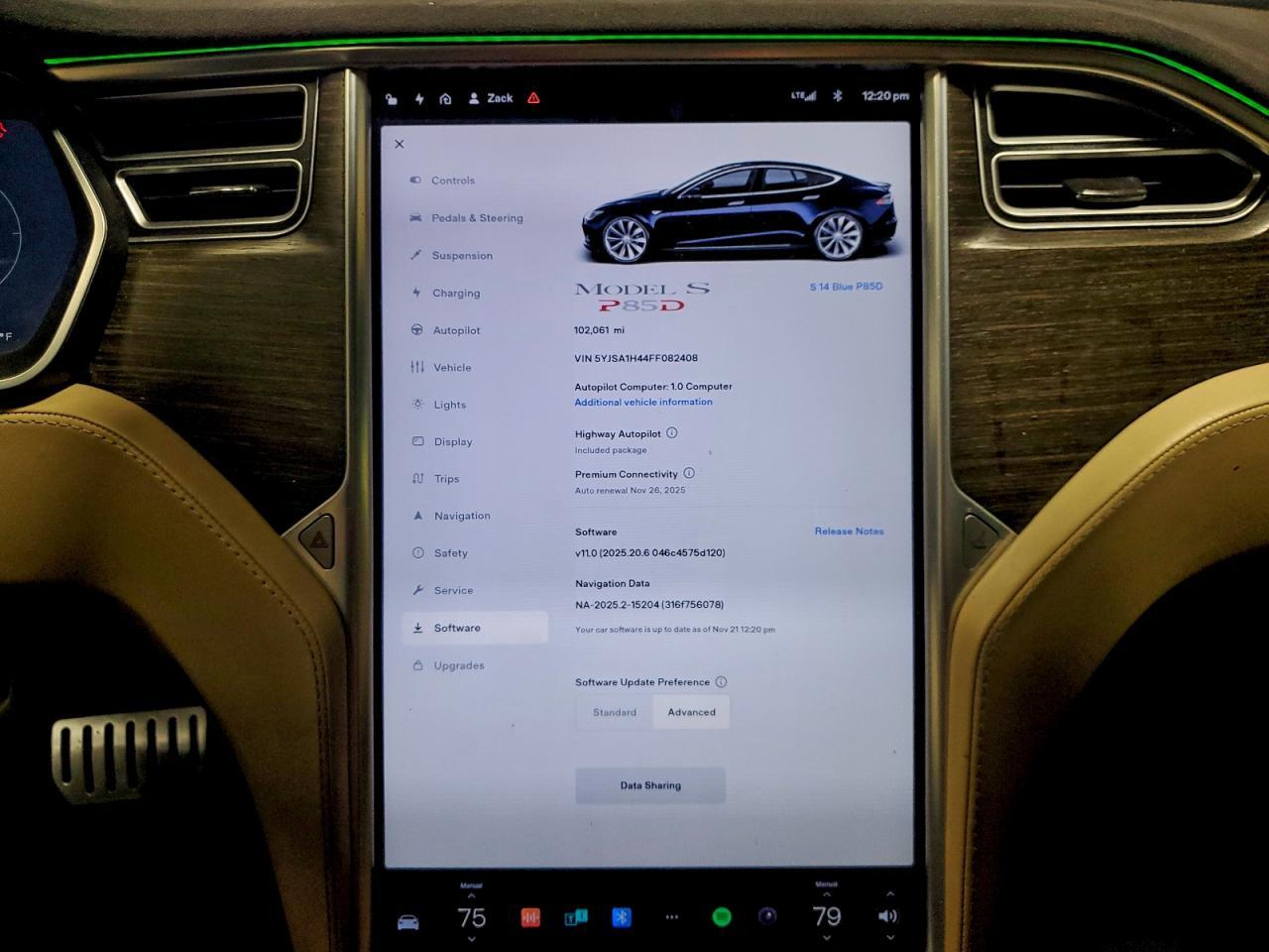 2015 Tesla Model s P85d