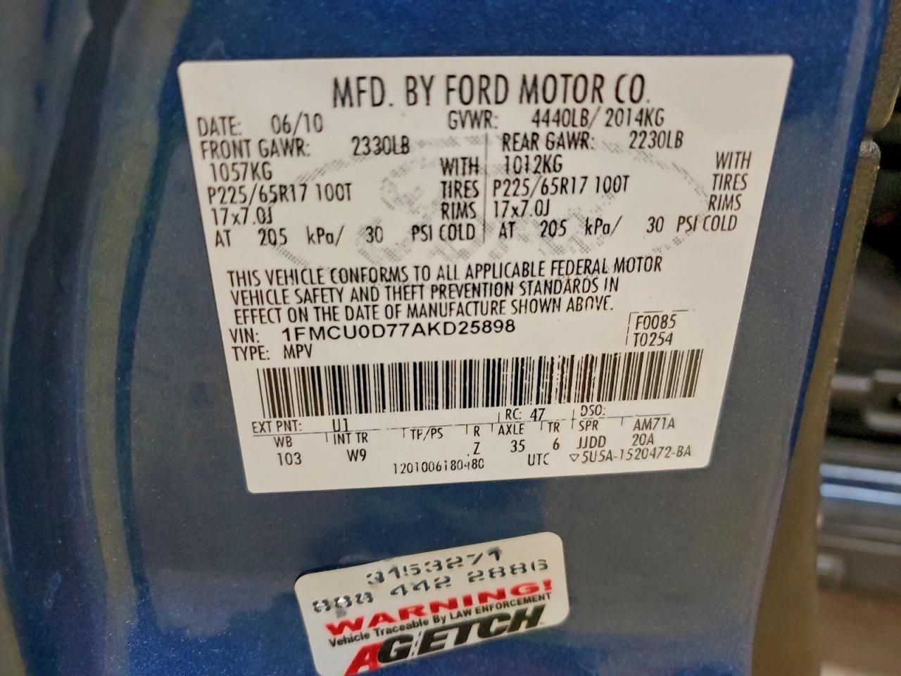 2010 Ford Escape xlt