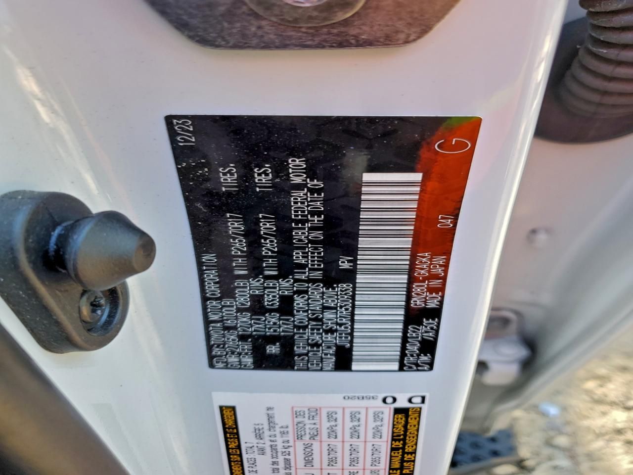 2024 Toyota 4runner SR5