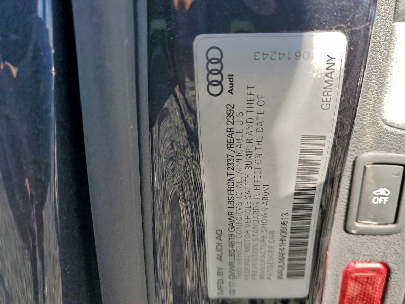 2017 Audi A4 Ultra Premium Plus