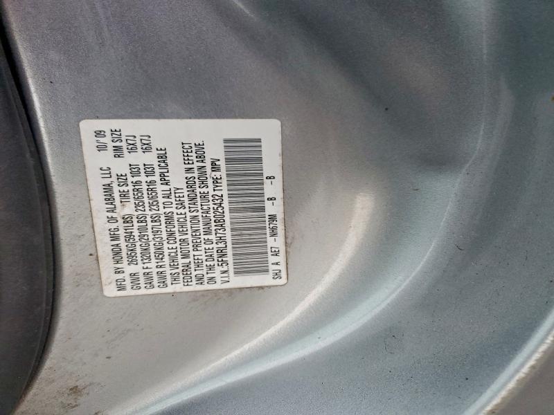 2010 Honda Odyssey exl
