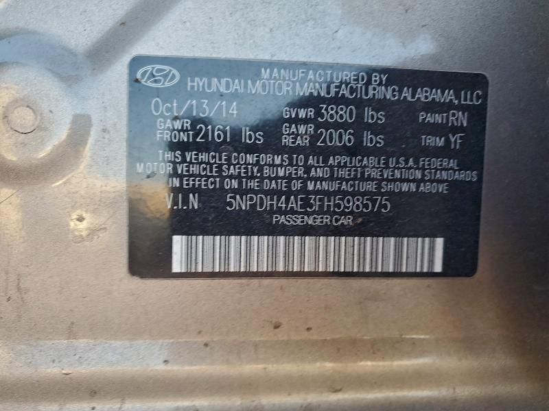 2015 Hyundai Elantra se