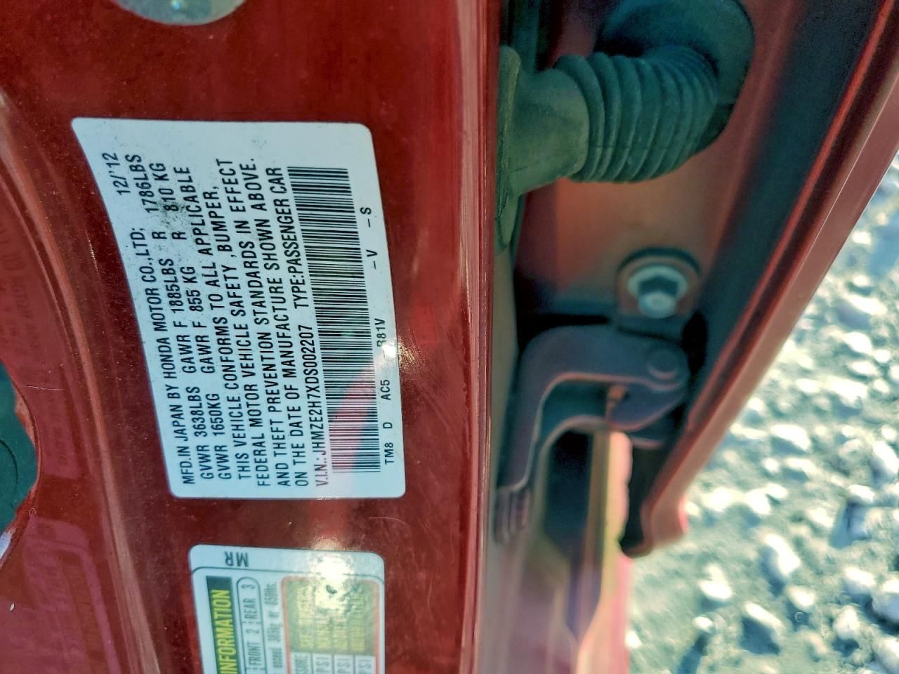 2013 Honda Insight ex