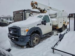 Salvage cars for sale from Copart Lansing, MI: 2013 Ford F450 Super Duty