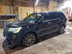 Ford Explorer salvage cars for sale: 2016 Ford Explorer Limited
