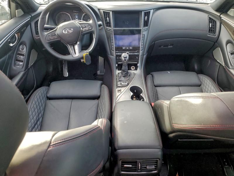 2022 Infiniti Q50 red Sport 400