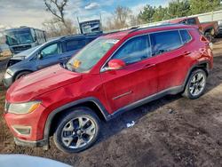 Jeep salvage cars for sale: 2019 Jeep Compass Limited