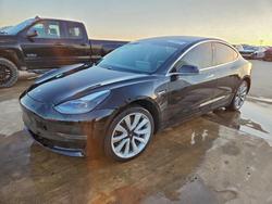 2019 Tesla Model 3 en venta en Wilmer, TX