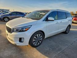 KIA Sedona ex salvage cars for sale: 2015 KIA Sedona ex
