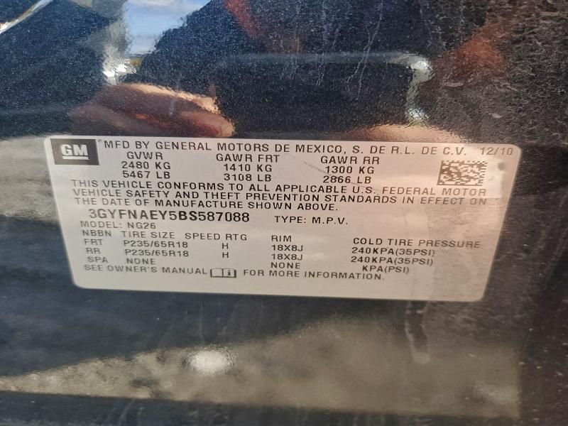 2011 Cadillac Srx Luxury Collection