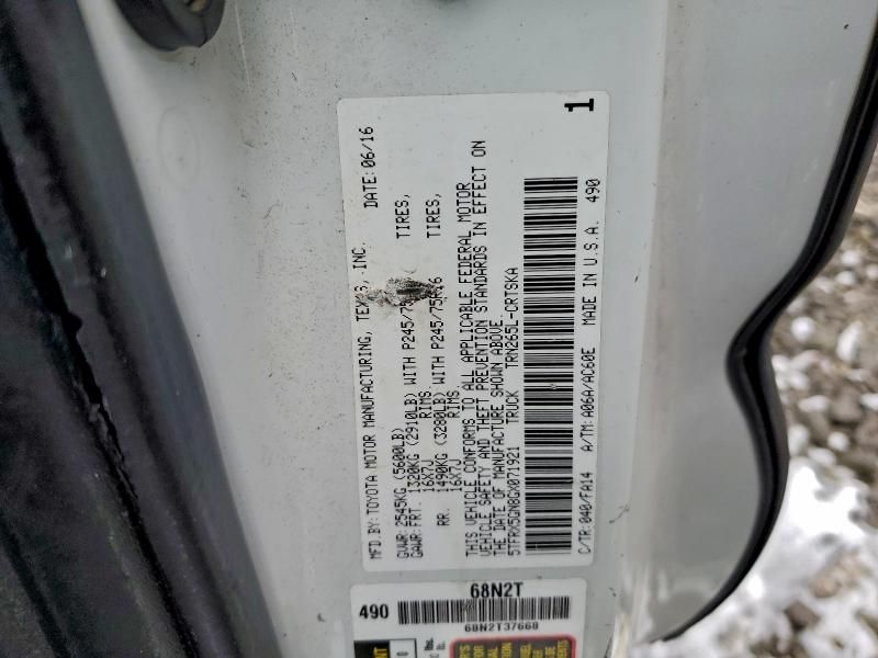 2016 Toyota Tacoma Access Cab