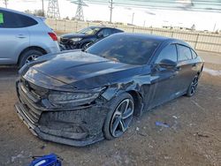 Honda salvage cars for sale: 2022 Honda Accord Sport