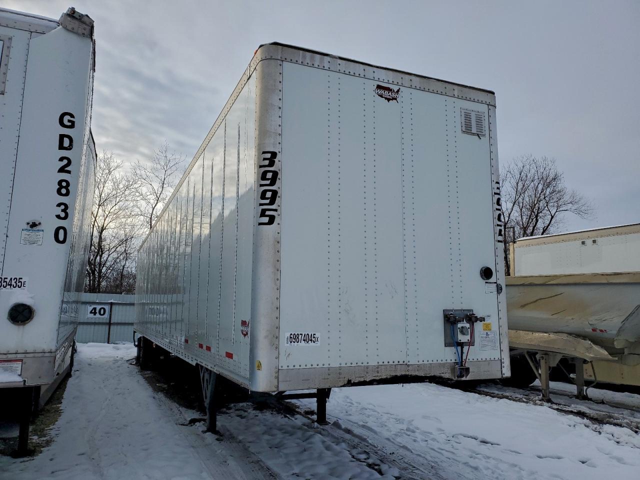 2023 Wabash Dvcvhpc DRY Van Trailer