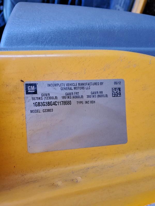2012 Chev Rolet Express School Bus