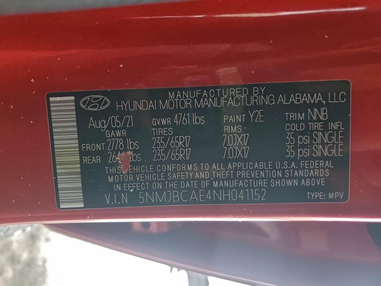 2022 Hyundai Tucson sel