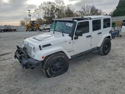 Jeep salvage cars for sale: 2015 Jeep Wrangler Unlimited Sahara