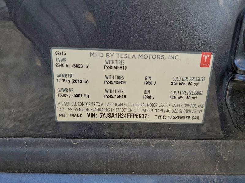 2015 Tesla Model s 85D