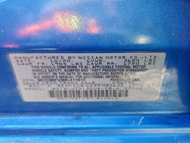 2021 Nissan Versa sr