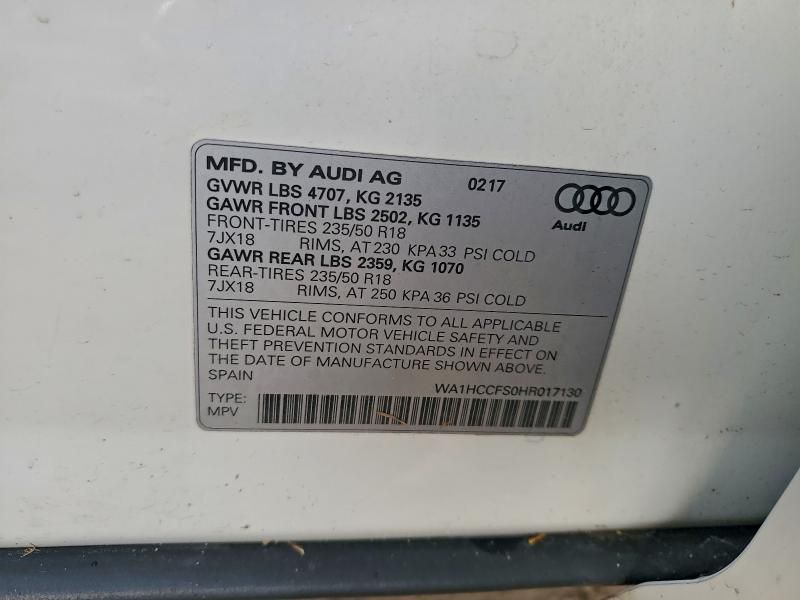 2017 Audi Q3 Premium Plus