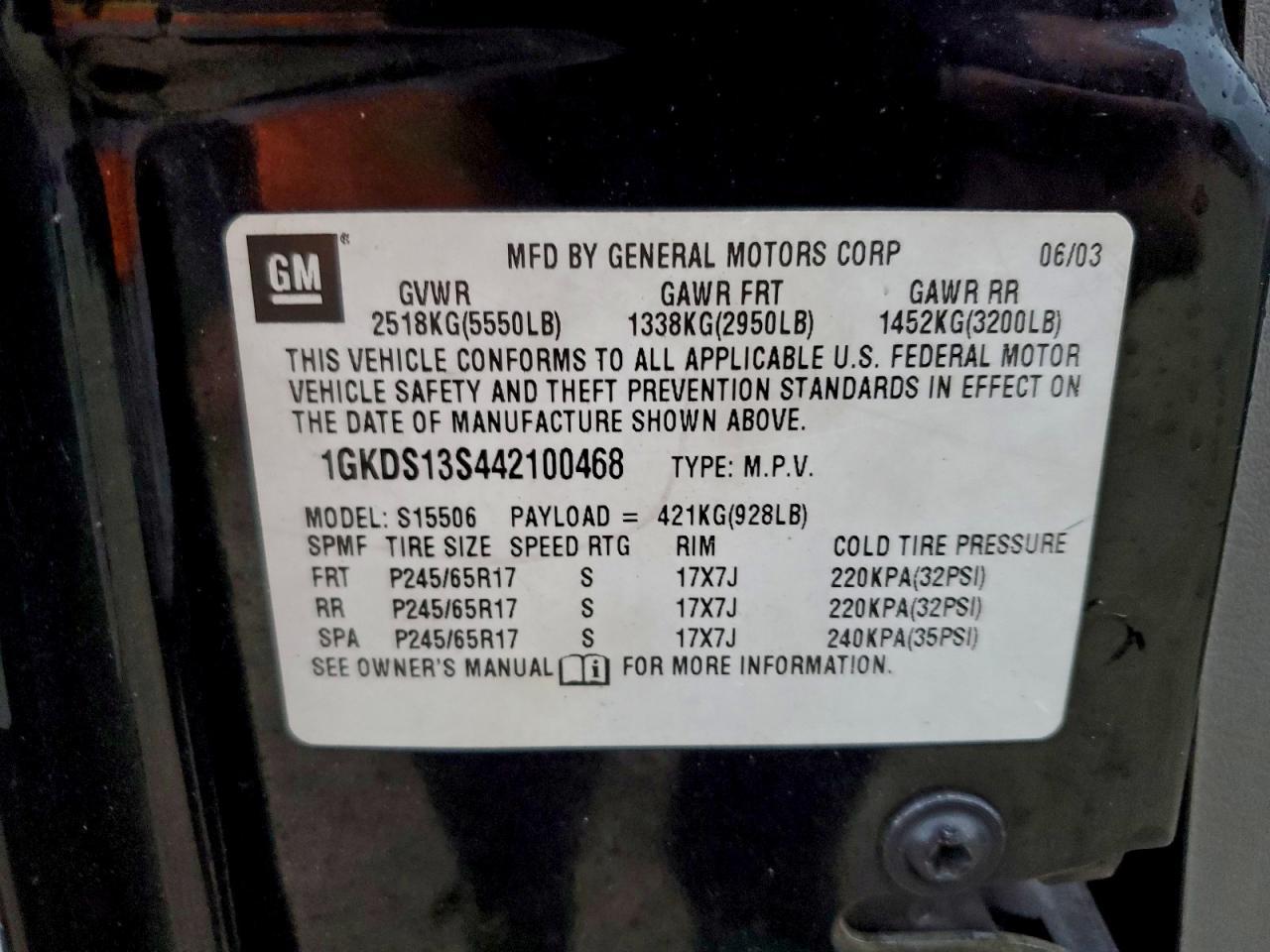 2004 GMC Envoy