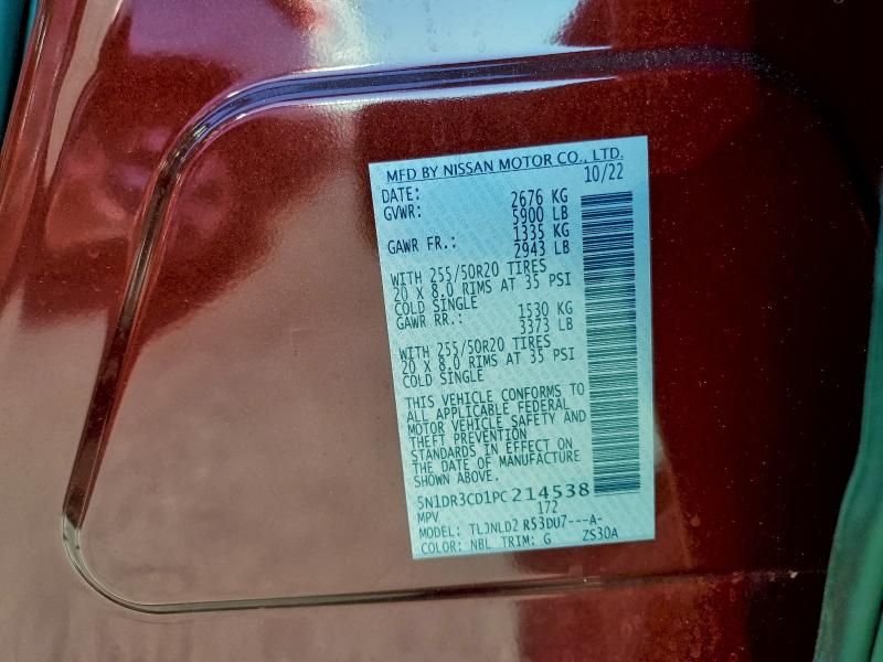 2023 Nissan Pathfinder sl