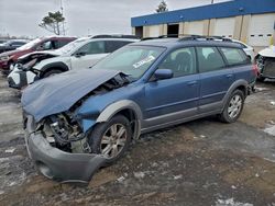 Salvage cars for sale from Copart Woodhaven, MI: 2005 Subaru Legacy Outback 2.5i Limited