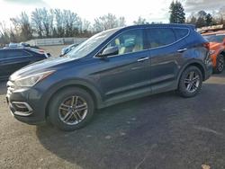 Hyundai salvage cars for sale: 2017 Hyundai Santa fe Sport