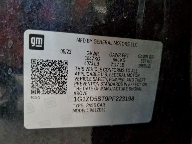 2023 Chevrolet Malibu lt