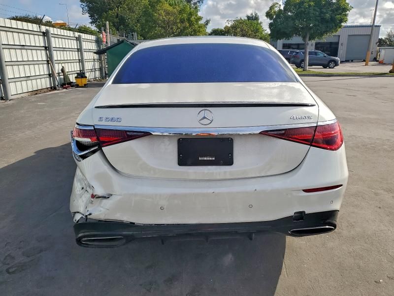 2022 Mercedes-Benz S 580 4matic