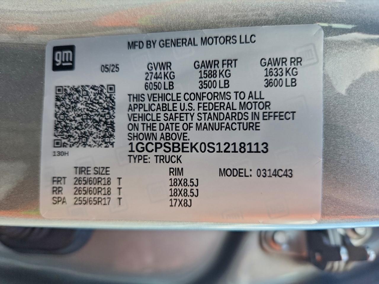 2025 Chevrolet Colorado