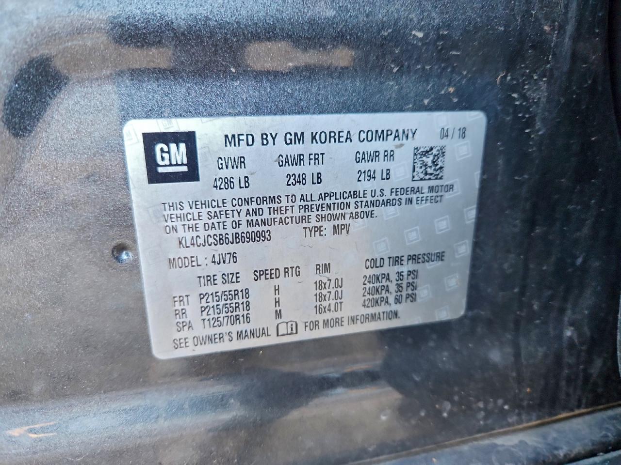 2018 Buick Encore Essence