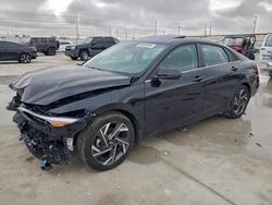 Salvage cars for sale from Copart Haslet, TX: 2025 Hyundai Elantra Limited