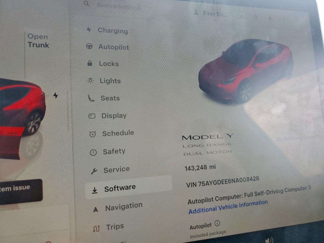 2022 Tesla Model y